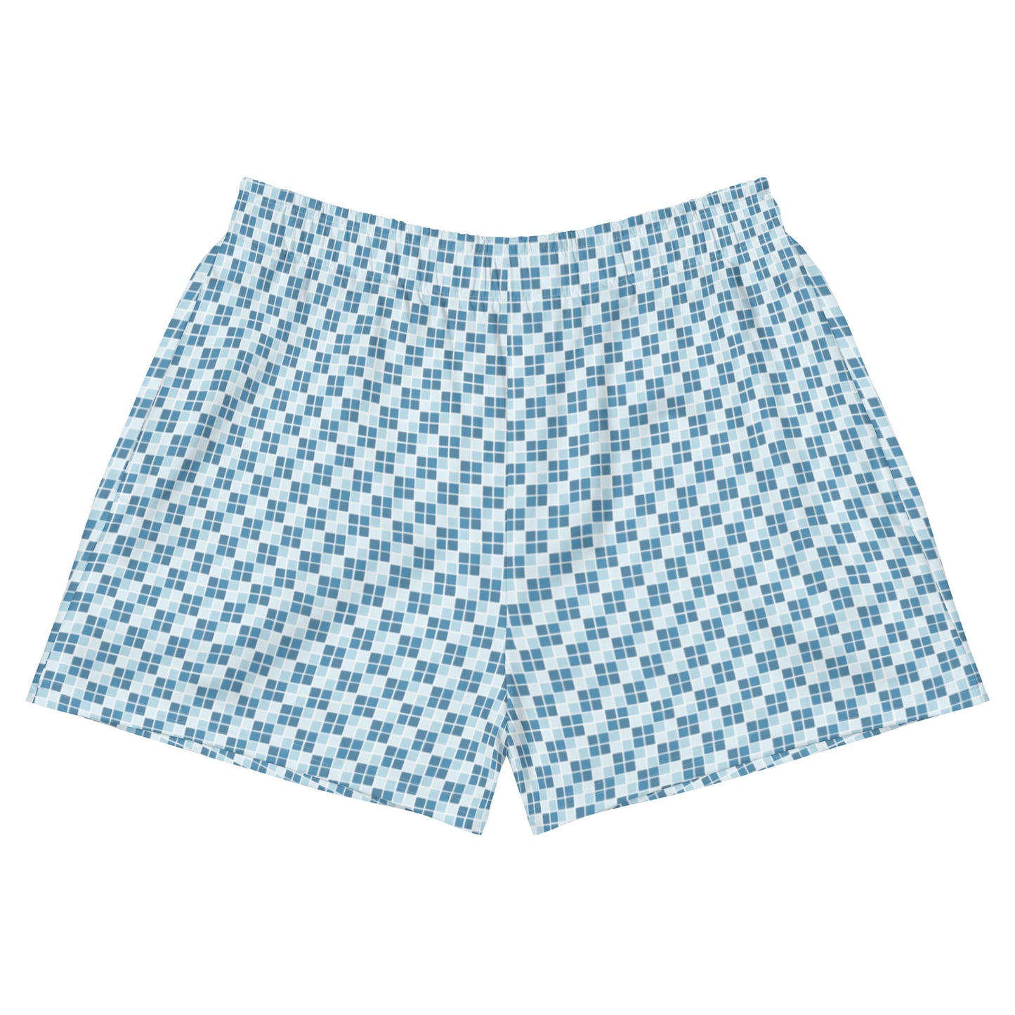 Blue Ocean Ichimatsu Women’s Recycled Athletic Shorts