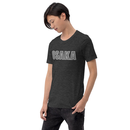 Osaka Shirt: Japanese Ichimatsu Traditional Pattern T-Shirt