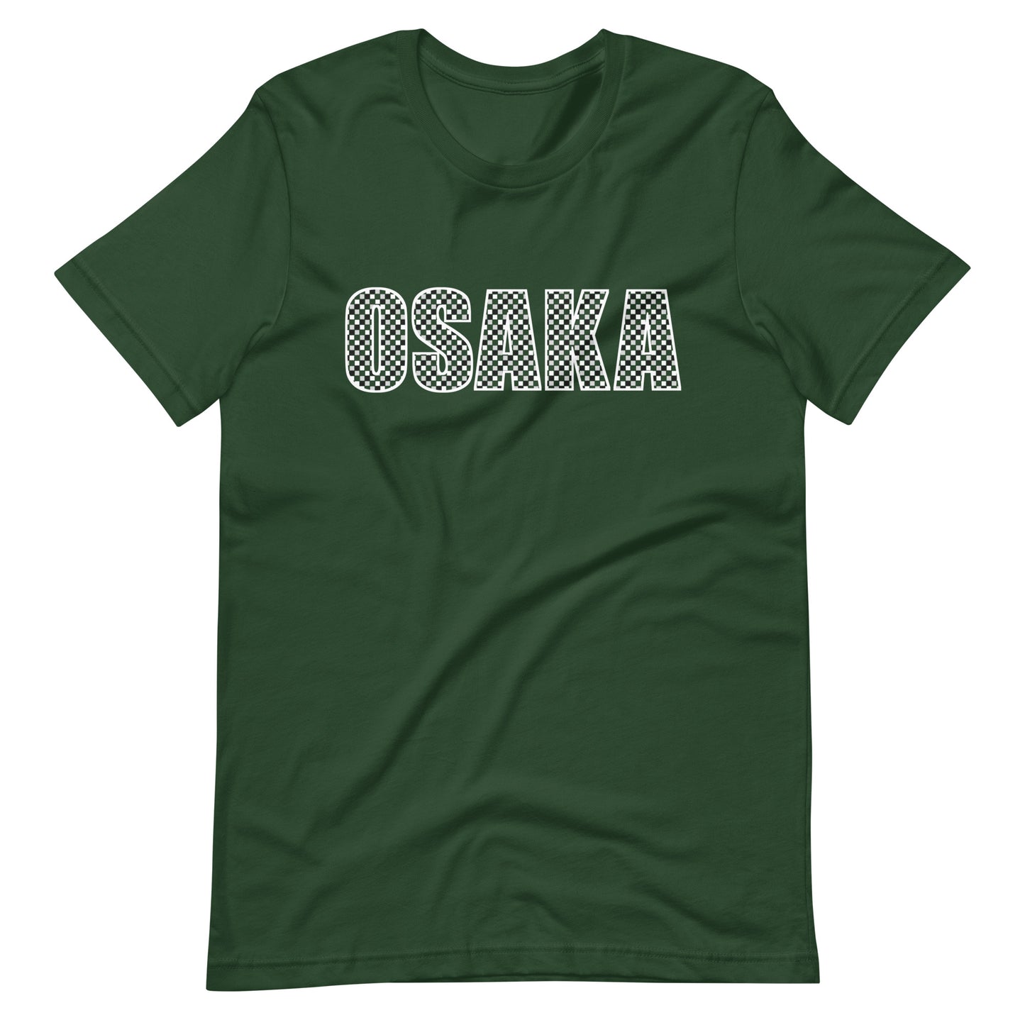 Osaka Shirt: Japanese Ichimatsu Traditional Pattern T-Shirt