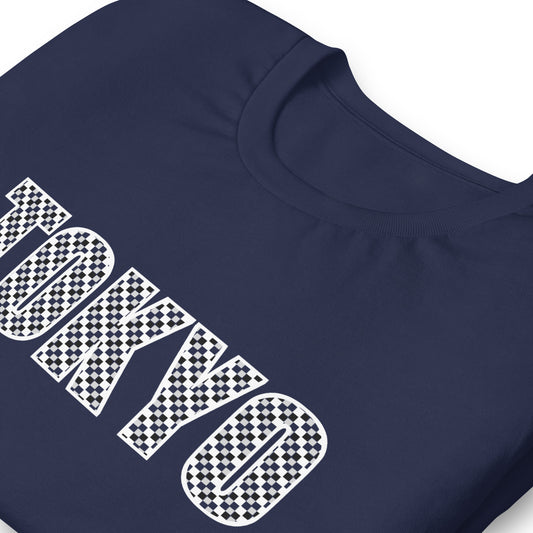 Tokyo Shirt: Japanese Ichimatsu Traditional Pattern T-Shirt