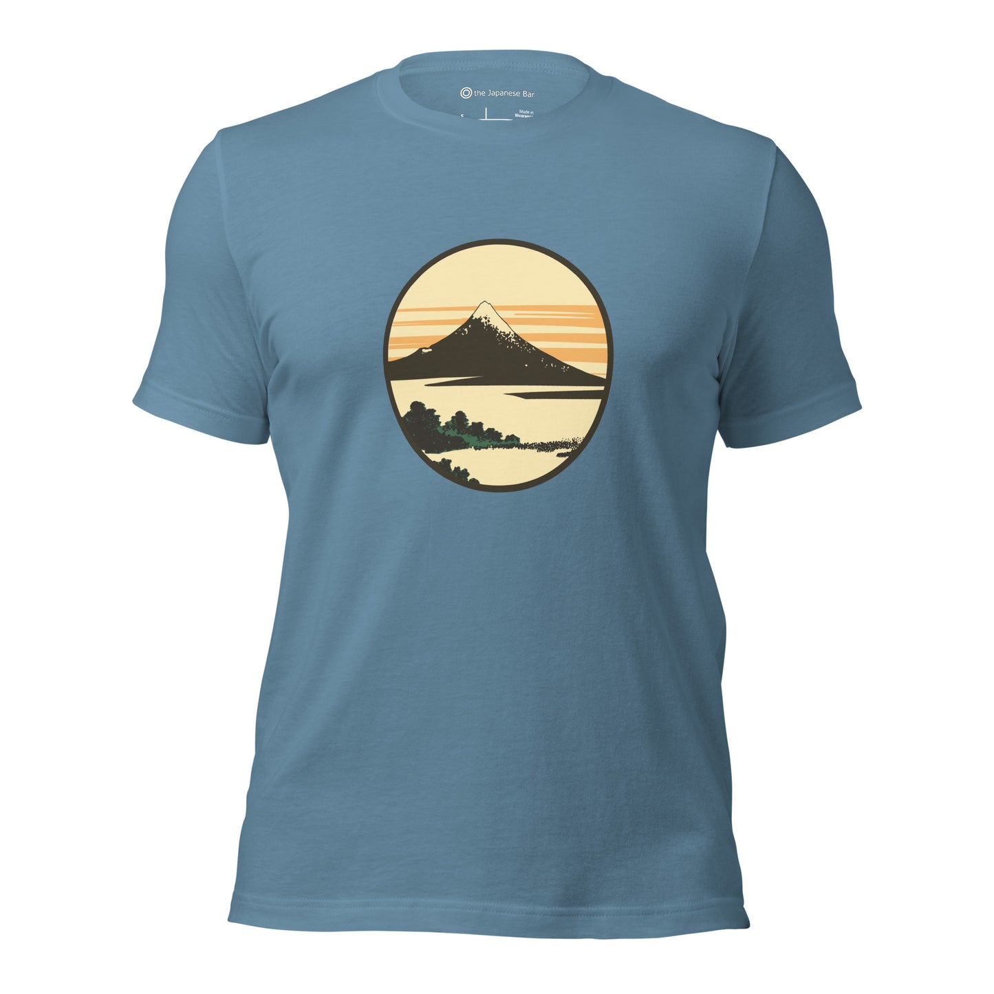 Mount Fuji - Dawn at Isawa Unisex Japanese T-shirt