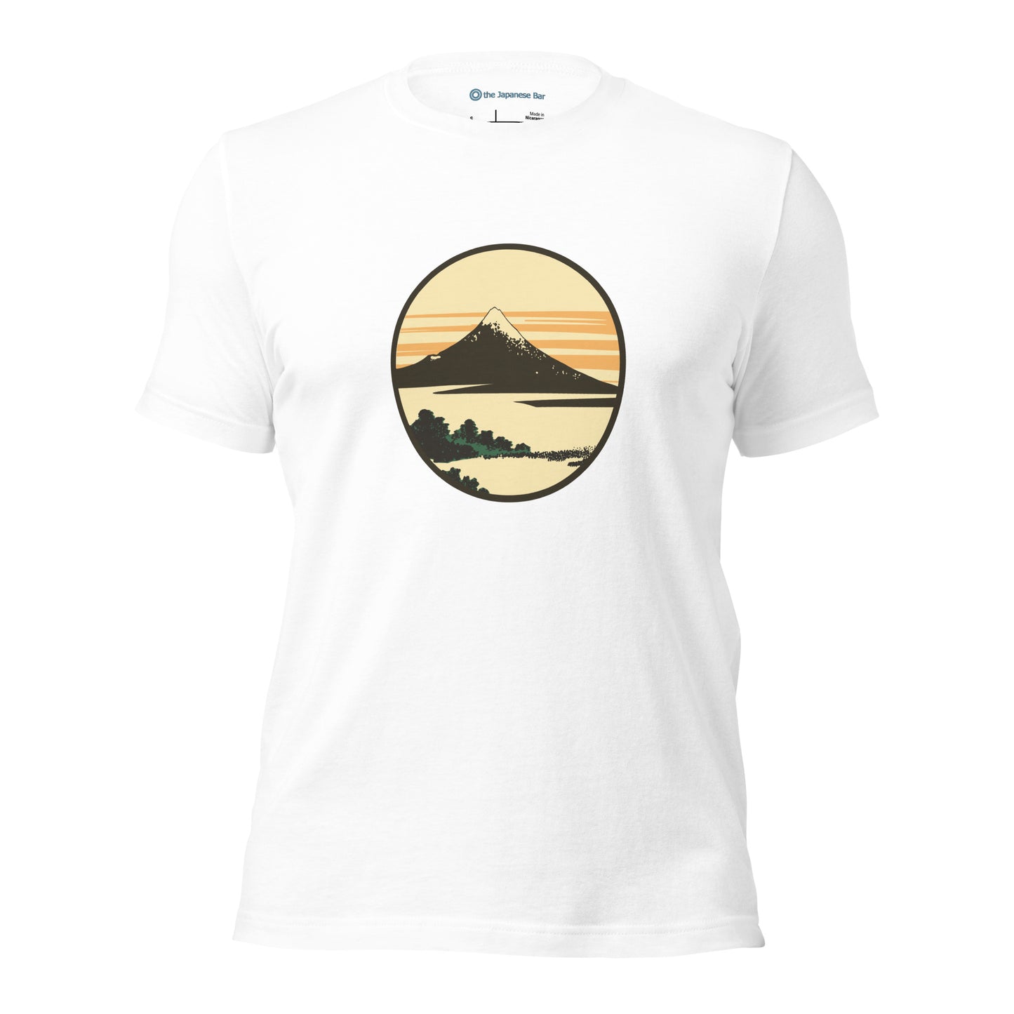 Mount Fuji - Dawn at Isawa Unisex Japanese T-shirt
