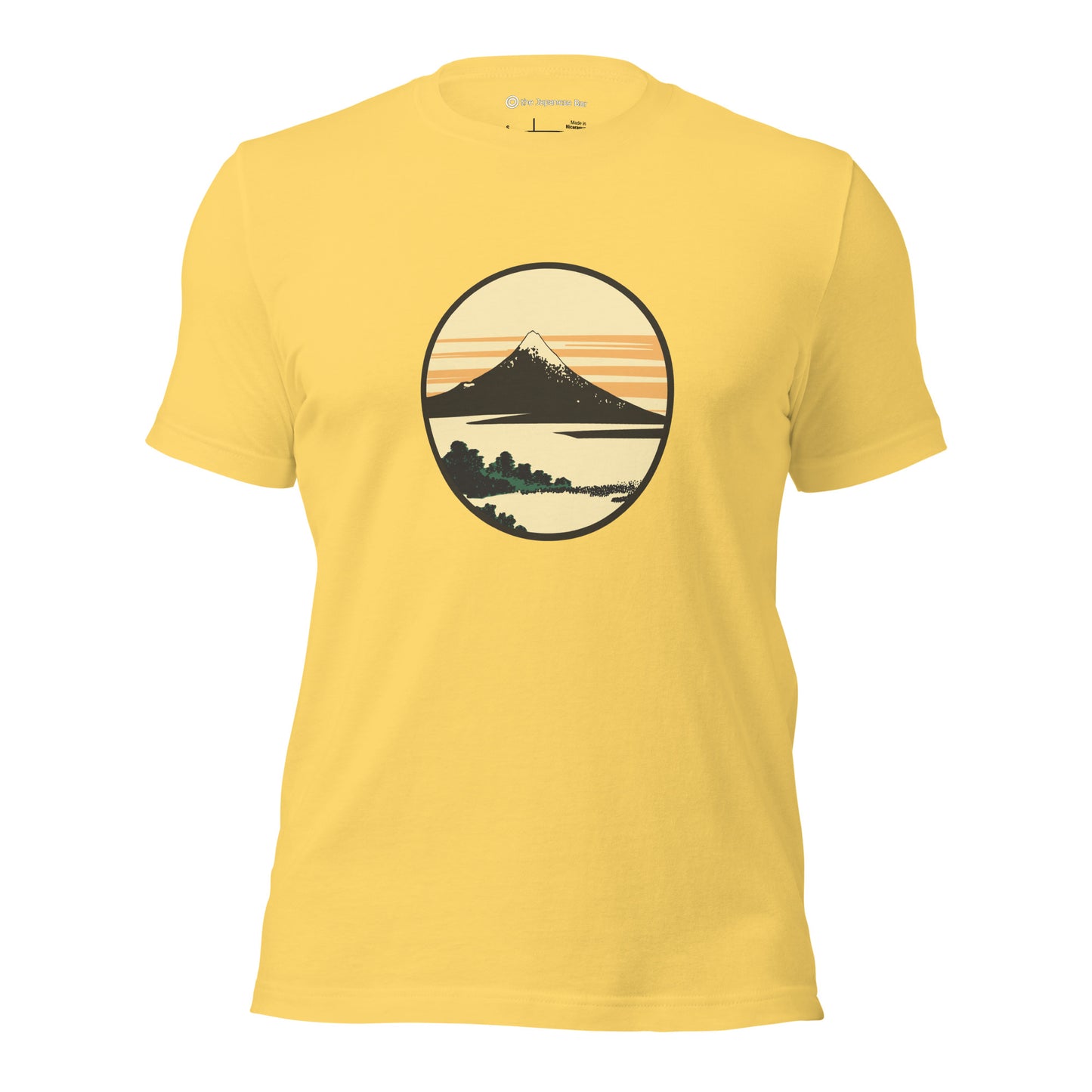 Mount Fuji - Dawn at Isawa Unisex Japanese T-shirt