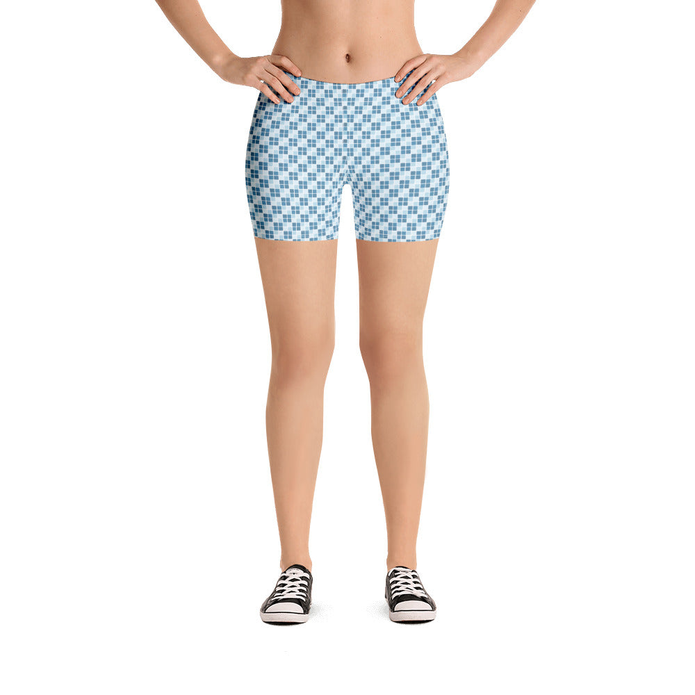 Blue Ocean Ichimatsu Women's Shorts