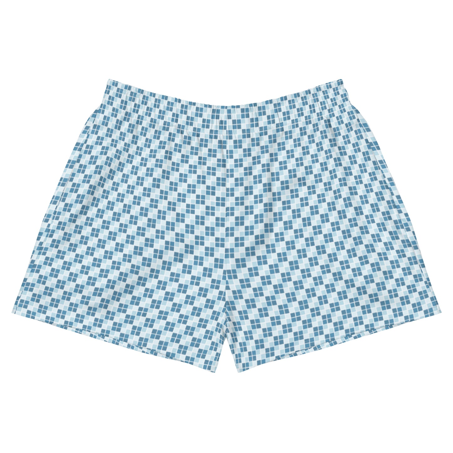 Blue Ocean Ichimatsu Women’s Recycled Athletic Shorts