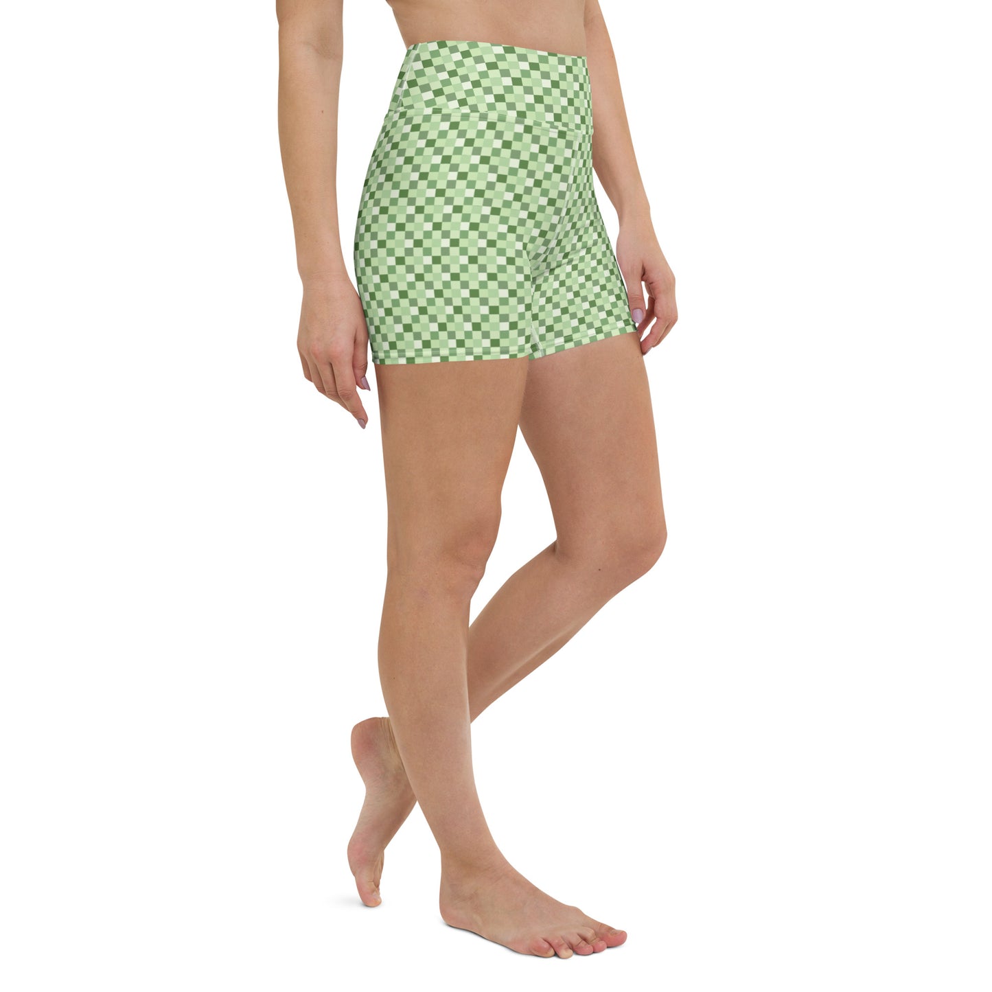 Wasabi Ichimatsu Japanese Yoga Shorts