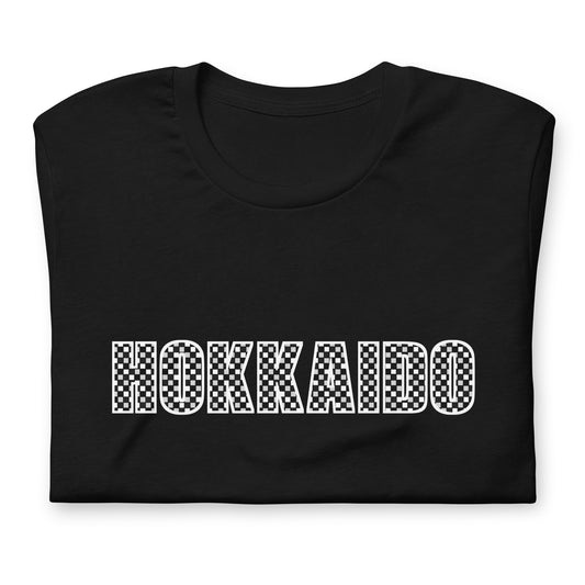 Hokkaido Shirt: Traditional Japanese Ichimatsu Pattern Japanese T-Shirt