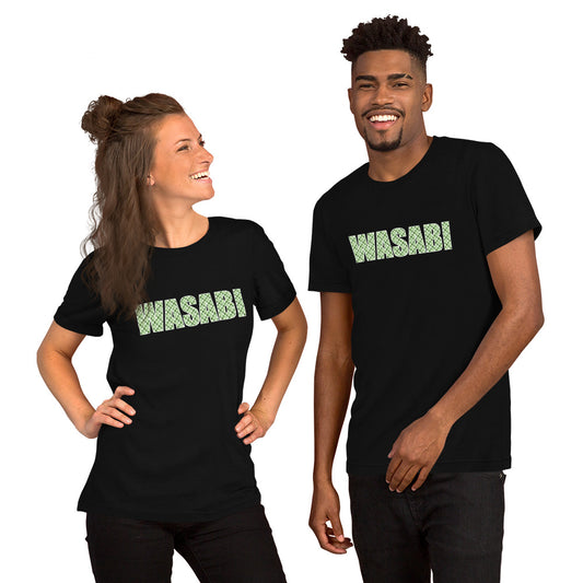 Wasabi Shirt: Japanese Ichimatsu Green T-Shirt
