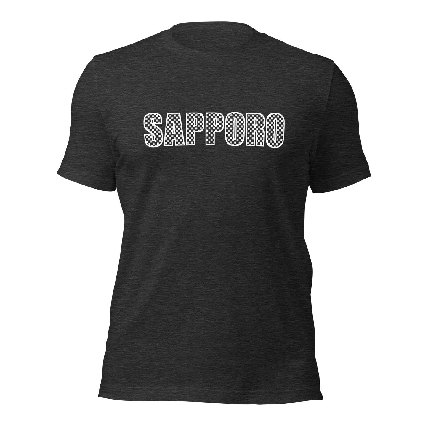 Sapporo Shirt: Japanese Ichimatsu Traditional Pattern T-Shirt