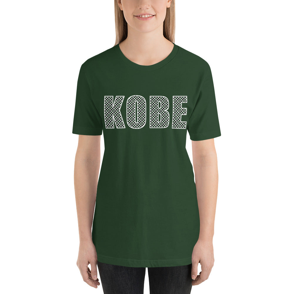 Kobe Shirt: Traditional Japanese Ichimatsu Pattern Japanese T-Shirt