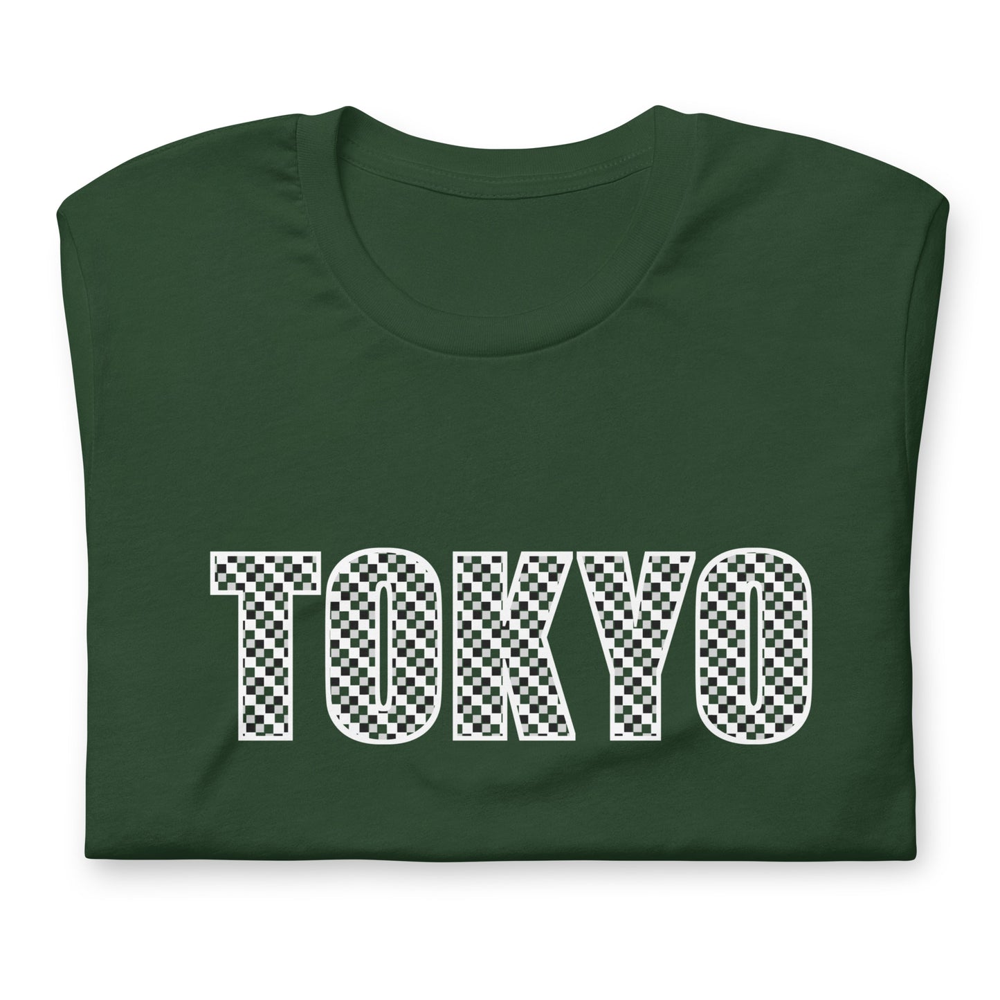 Tokyo Shirt: Japanese Ichimatsu Traditional Pattern T-Shirt