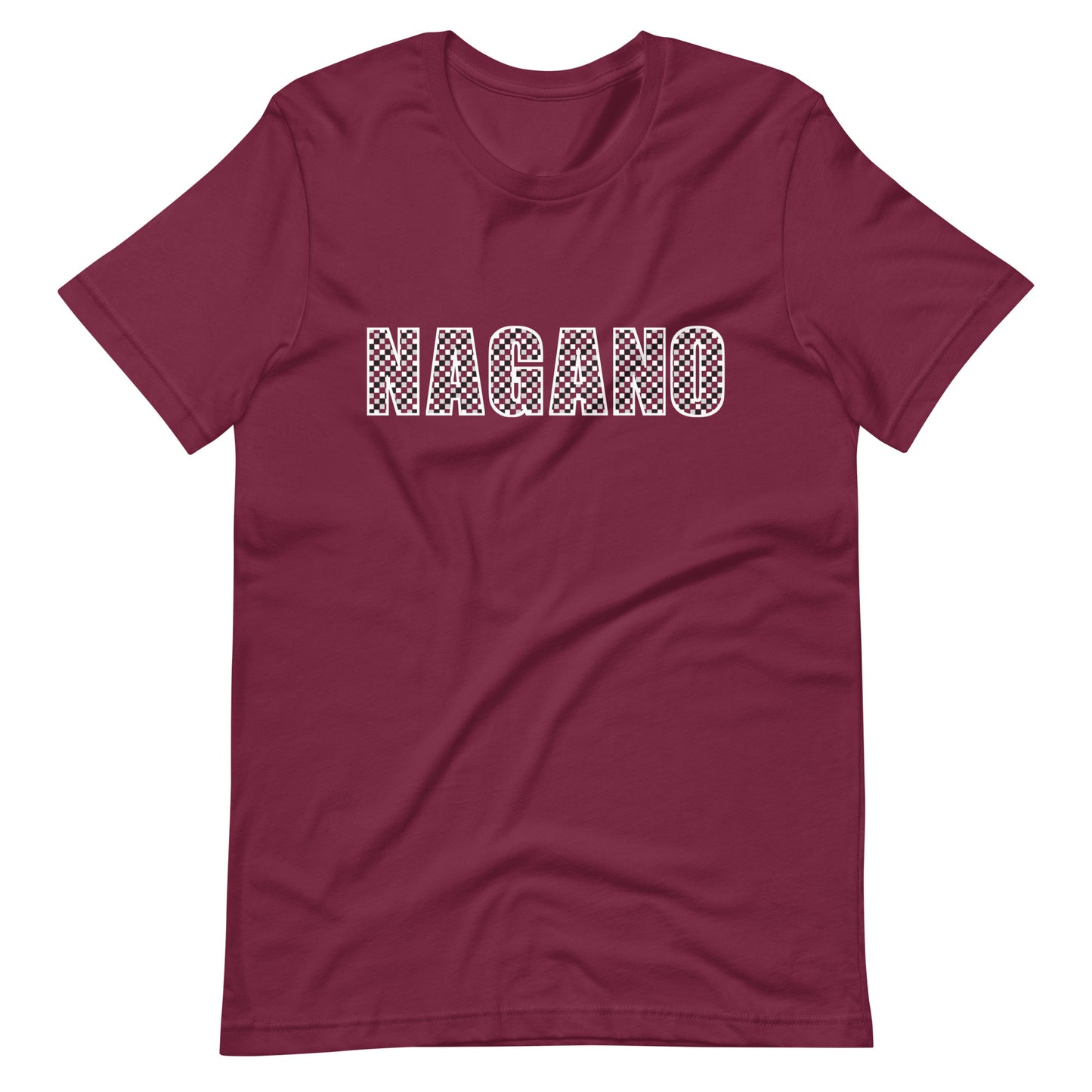 Nagano Shirt: Traditional Japanese Ichimatsu Pattern Japanese T-Shirt