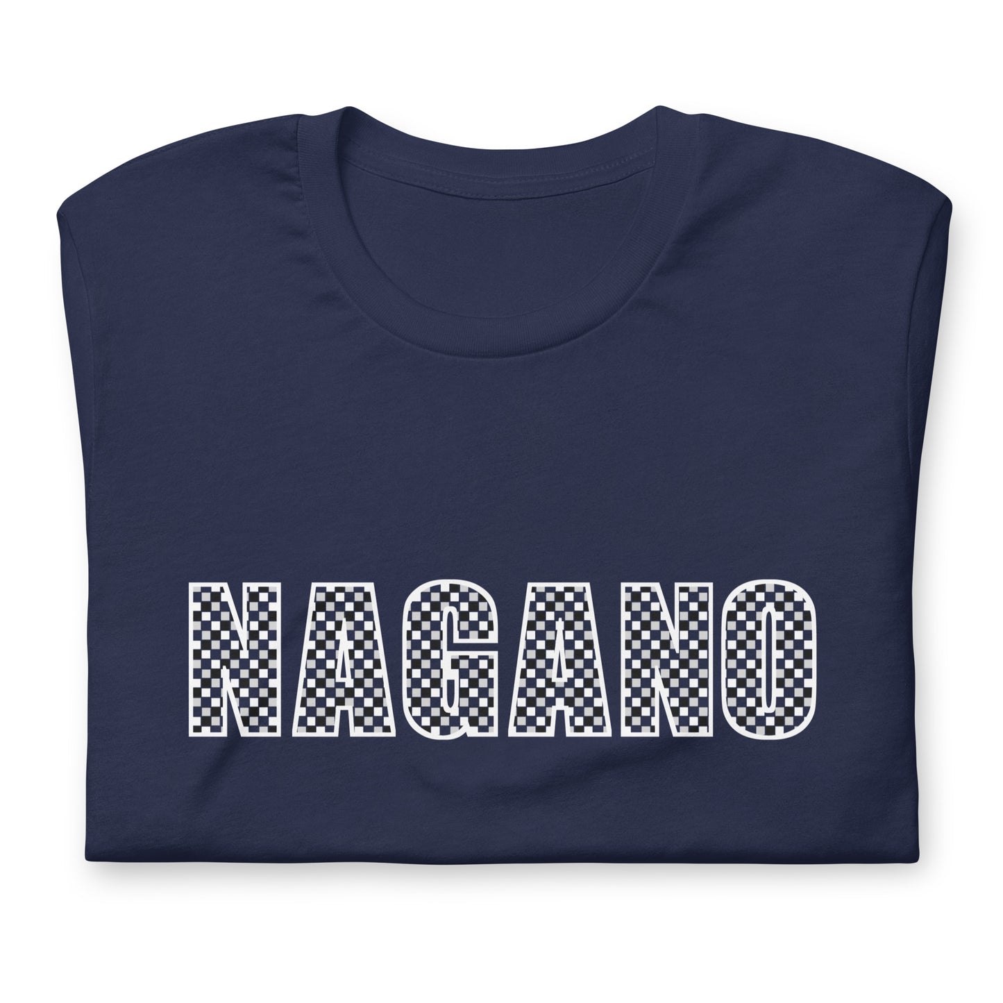 Nagano Shirt: Traditional Japanese Ichimatsu Pattern Japanese T-Shirt