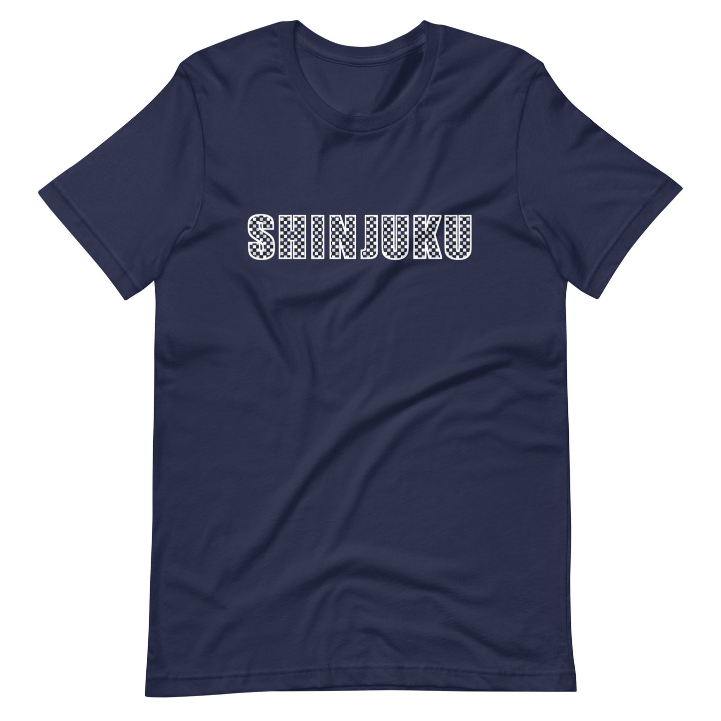 Shinjuku Shirt: Japanese Ichimatsu Traditional Pattern T-Shirt