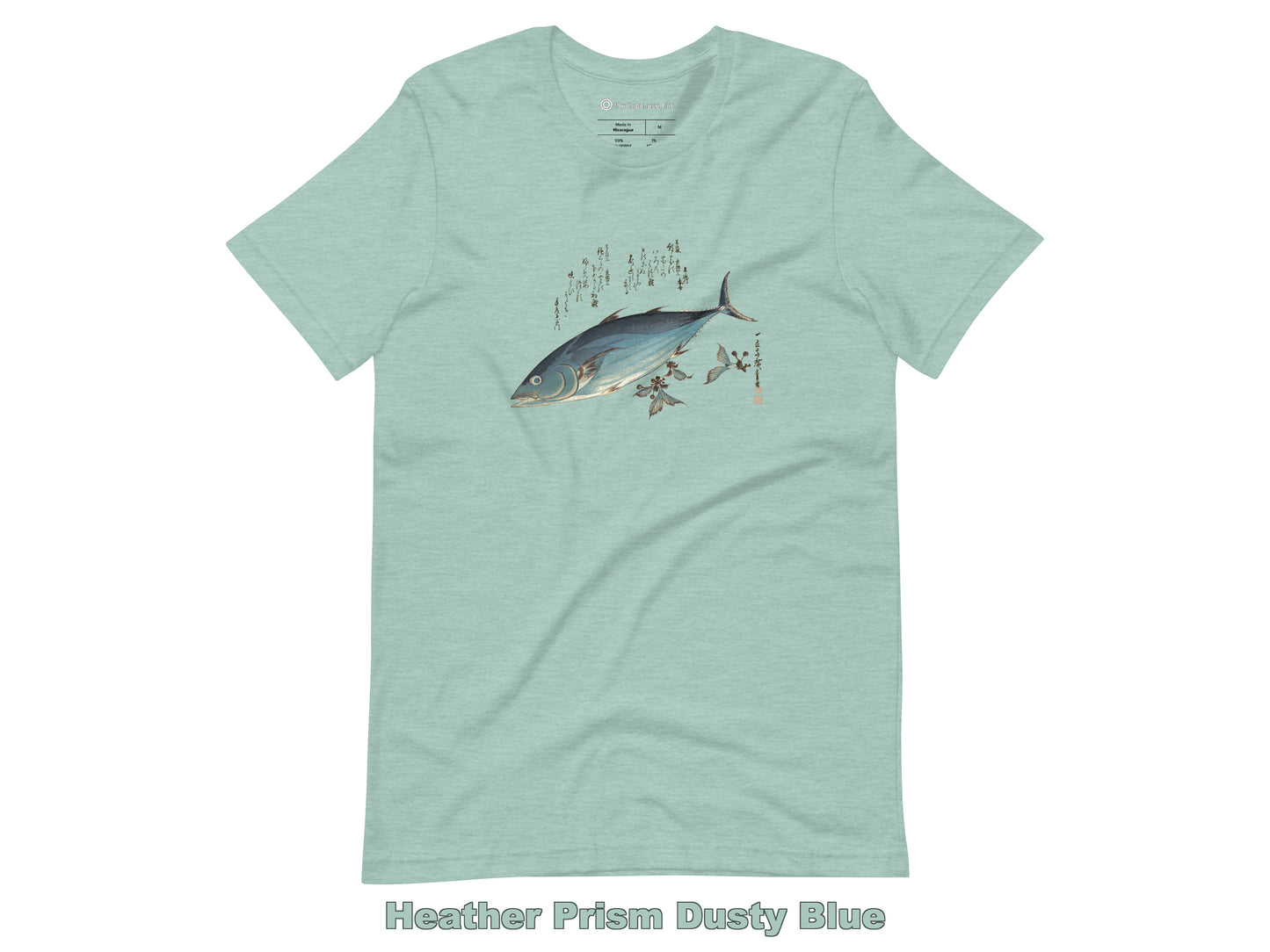 Katsuo Fish with Cherry Buds Short-sleeve Unisex T-shirt