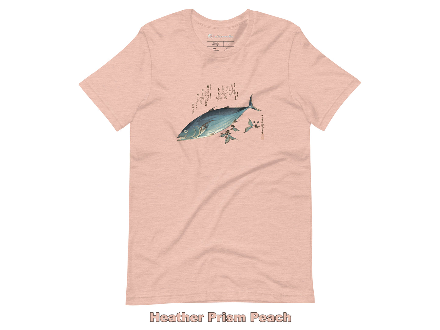 Katsuo Fish with Cherry Buds Short-sleeve Unisex T-shirt