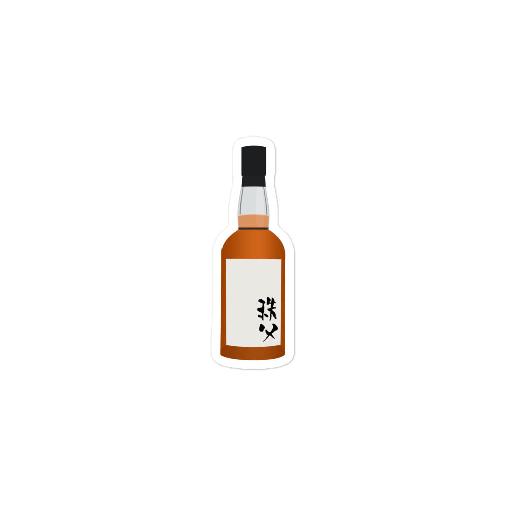 Ichiros Malt Sticker: Japanese Whisky Bottle, Chichibu Single Malt