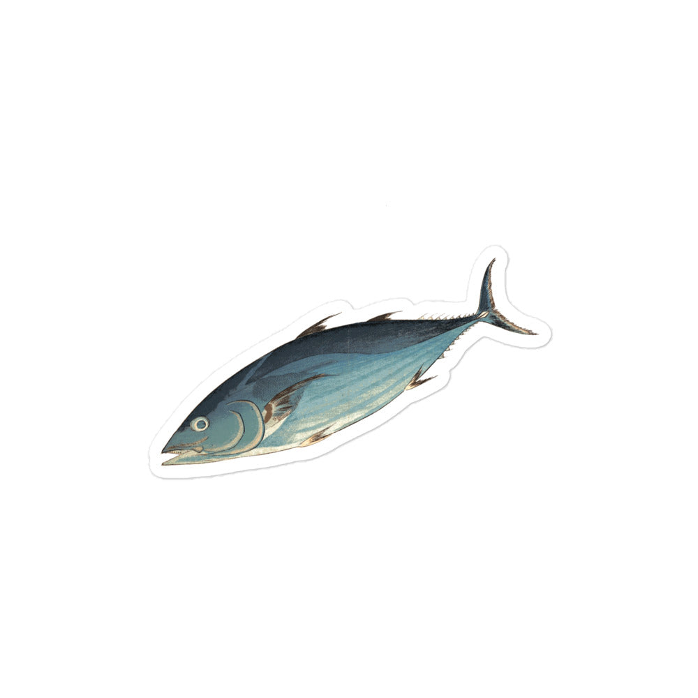 Japanese Katsuo Bonito Sticker: By Ukiyo-e Legend Hiroshige