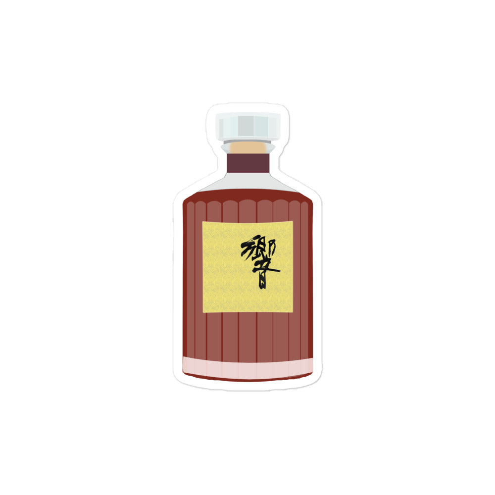 Hibiki 30 Sticker: Japanese Whisky, Suntory Blended