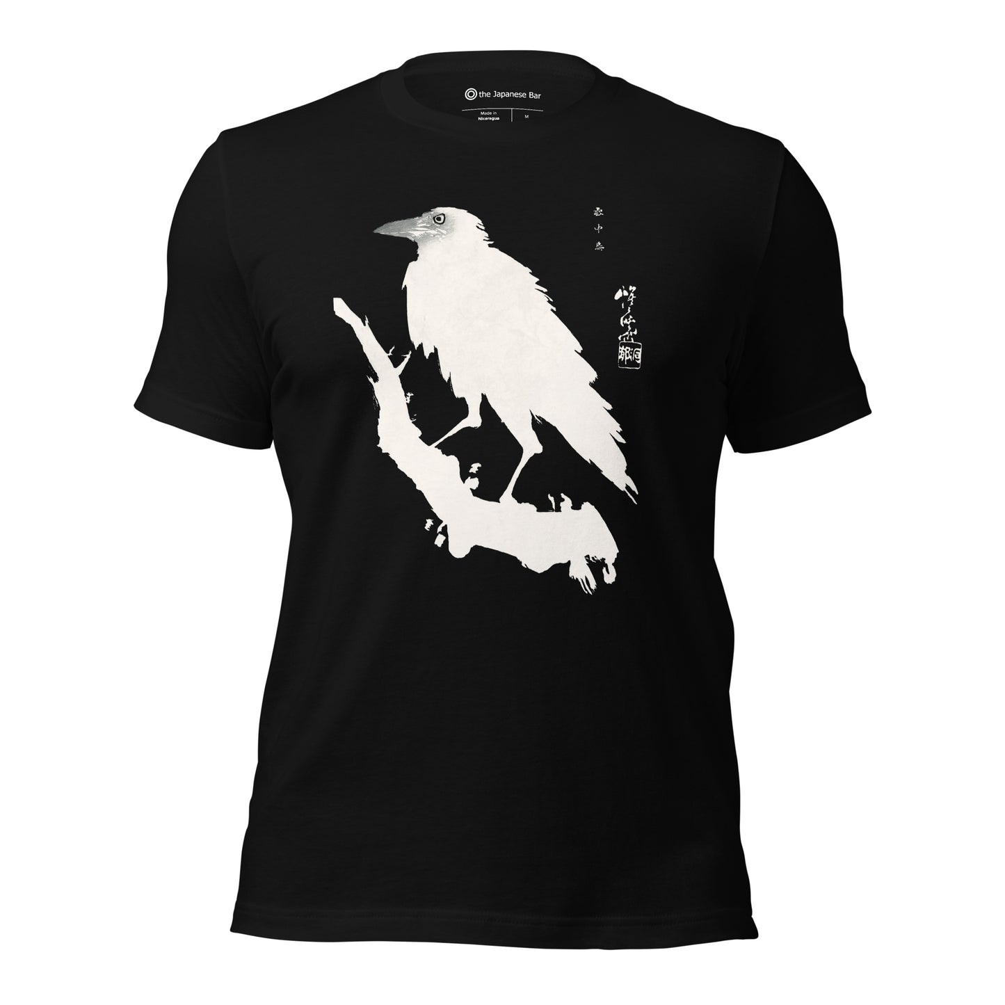 Crow in the Snow Japanese Art Shirt