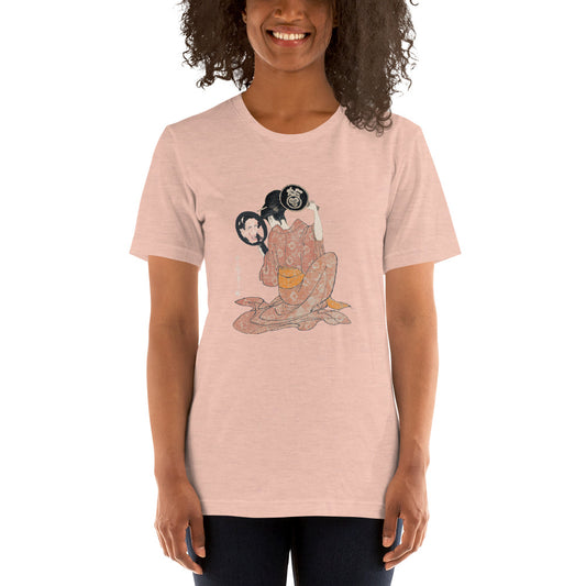 Oni Geisha Ukiyo-e Short-Sleeve Unisex T-Shirt