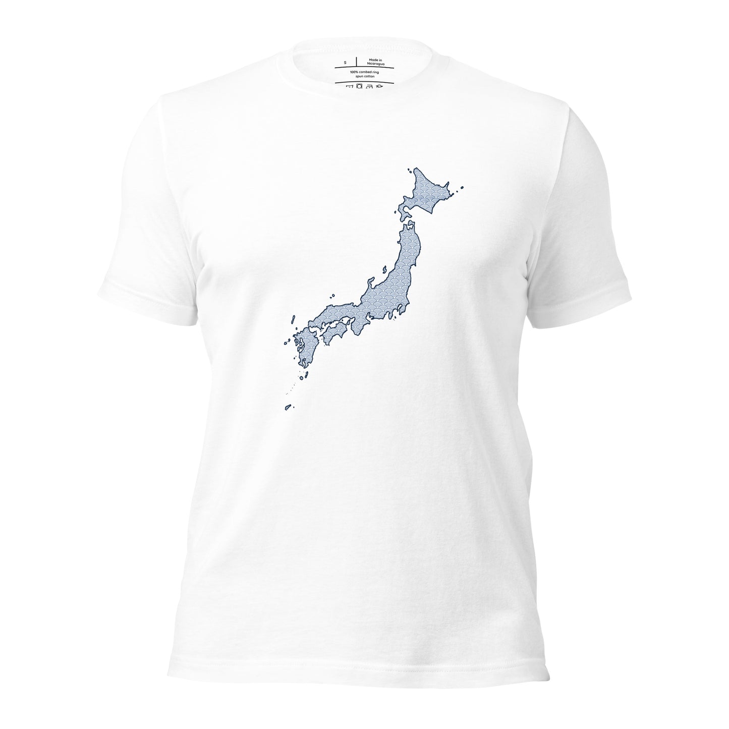 Ocean Waves of Japan Unisex T-shirt - Seigaiha Pattern