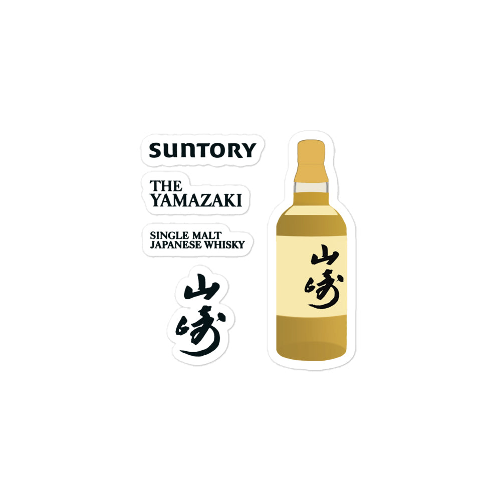 Yamazaki 12 Sticker: Japanese Whisky from Suntory