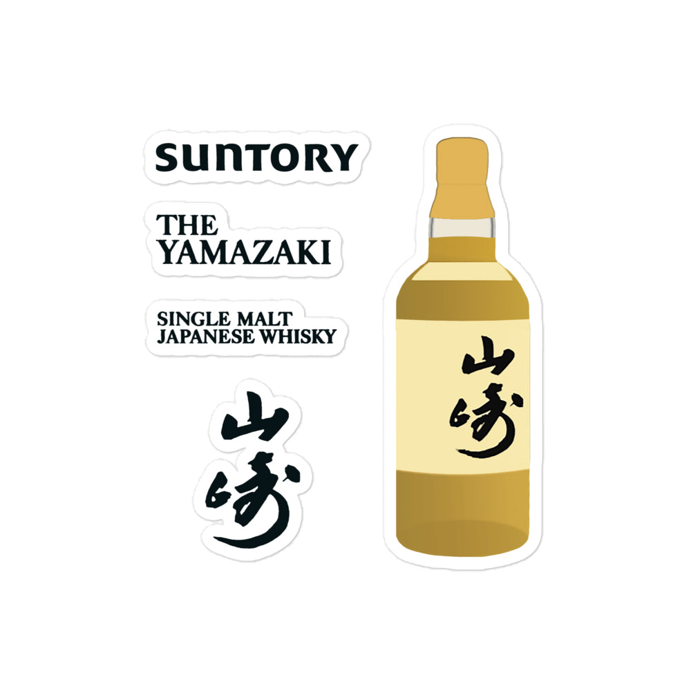 Yamazaki 12 Sticker: Japanese Whisky from Suntory