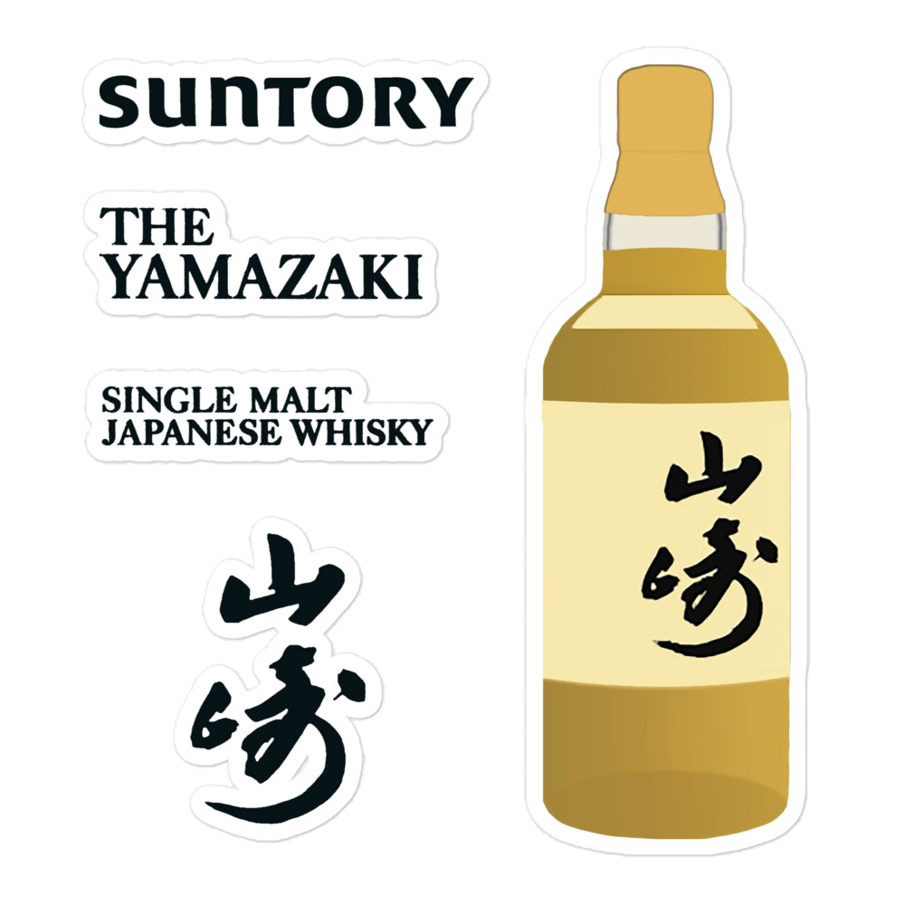 Yamazaki 12 Sticker: Japanese Whisky from Suntory